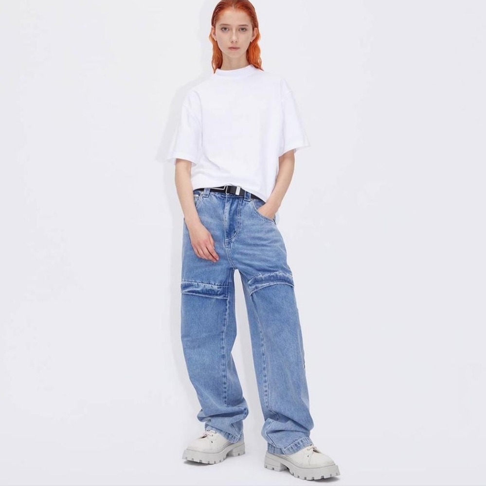 Eytys Titan Tuck Wide Leg Baggy Jeans (RUN BIG)